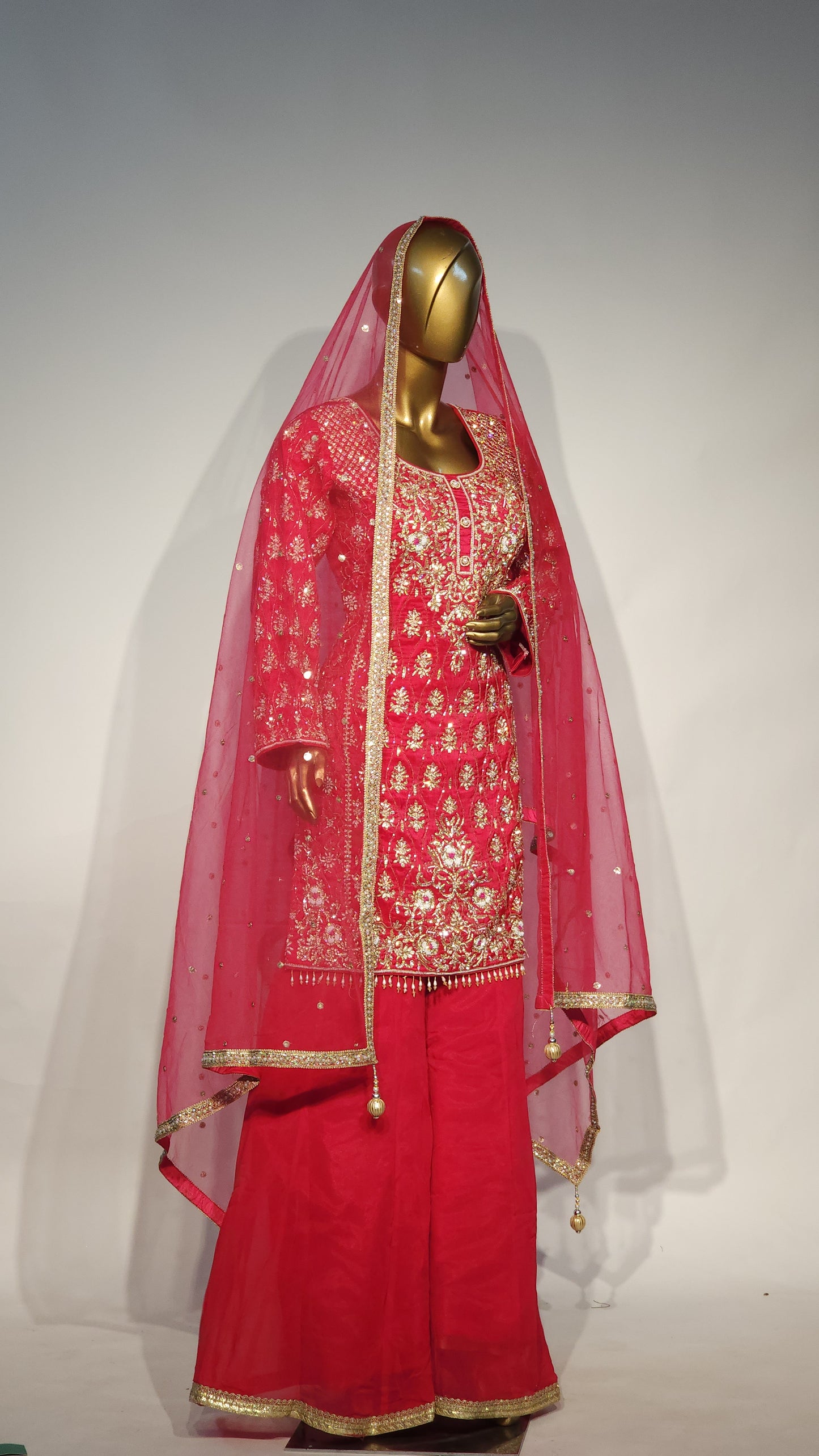 Heavy Hand Work Wear Suit Like Party Wear Garara suit