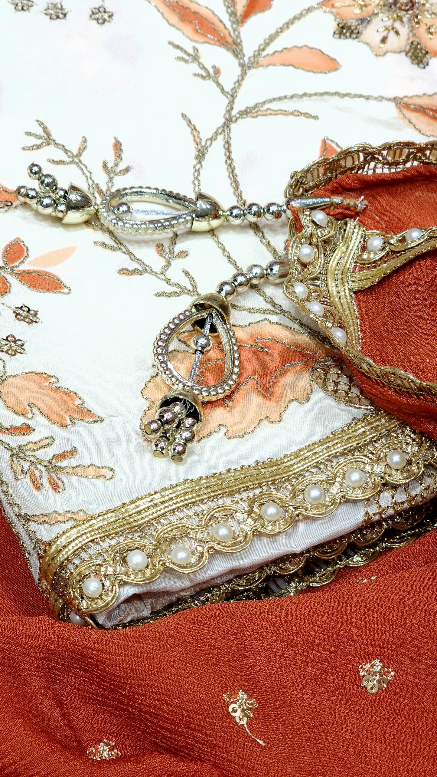 pure Crepe Floral Designed Suits Four Shades