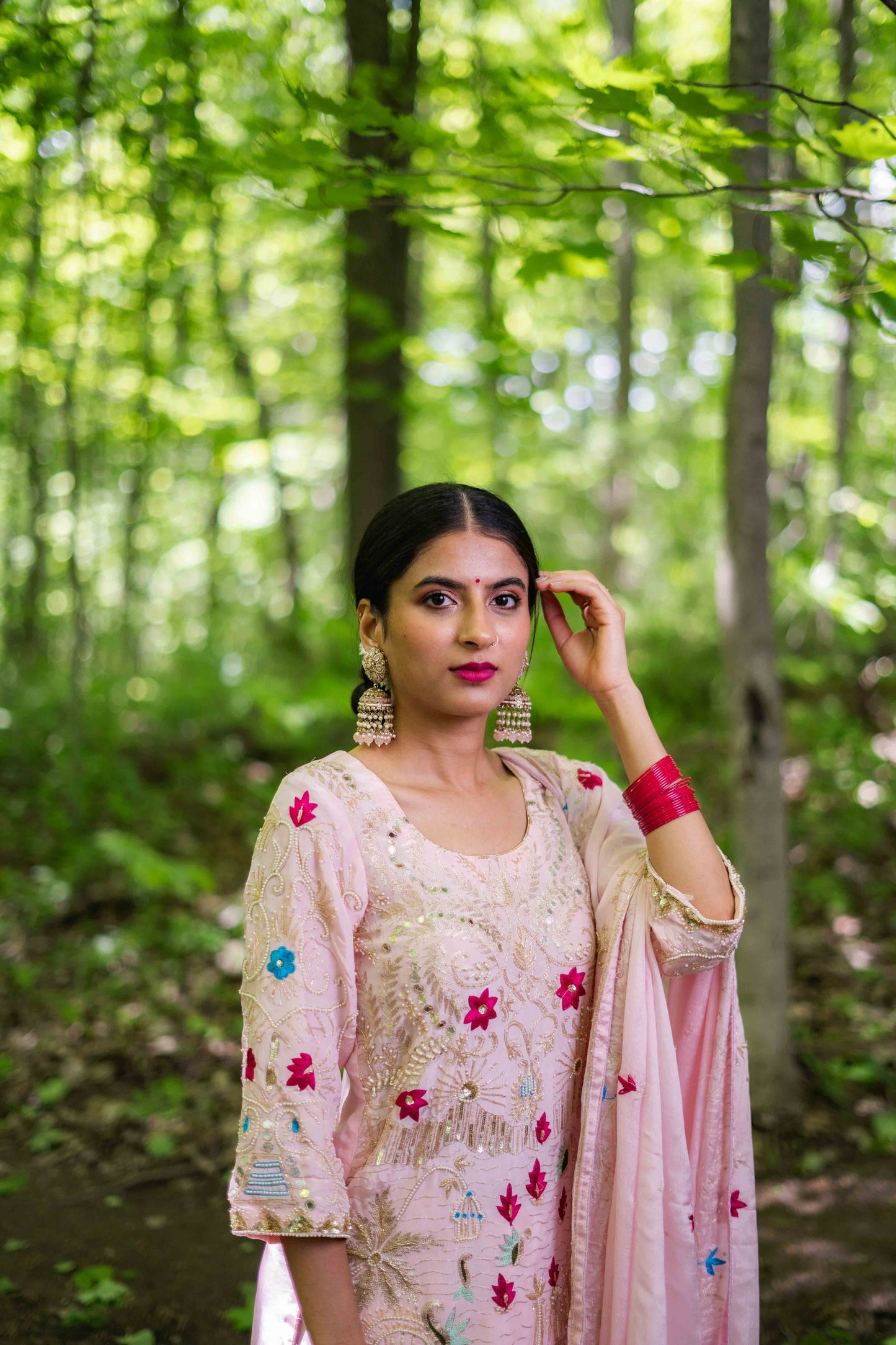 Bridal Suit – Zardosi & Pearl Masterpiece