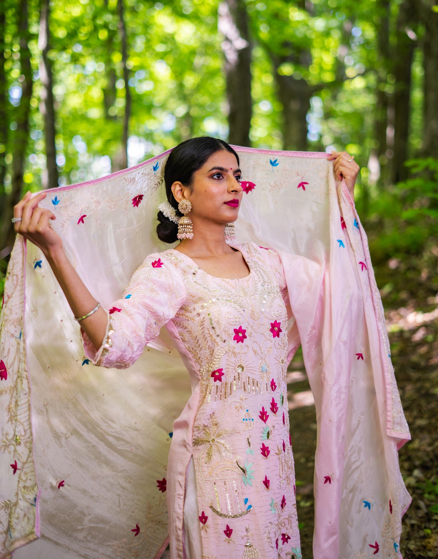 Bridal Suit – Zardosi & Pearl Masterpiece
