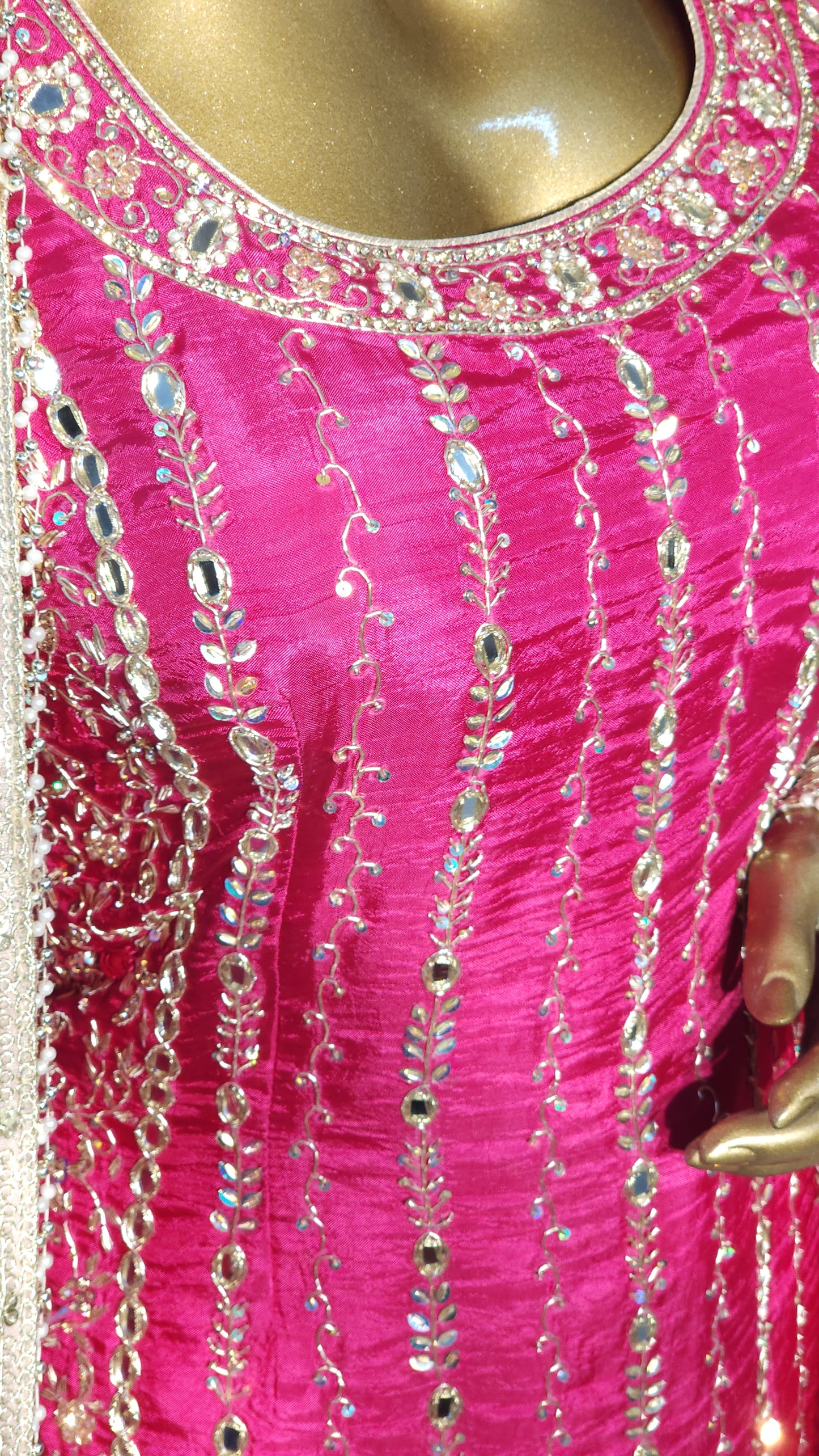 Embroidered Women's Stitched sharara