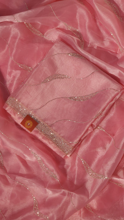 TISSUE SILK SUITS FOUR SHADES