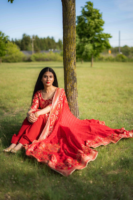 Banarasi Salwar Suit – Versatile Elegance